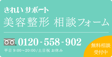 きれいサポート 美容整形相談フォーム